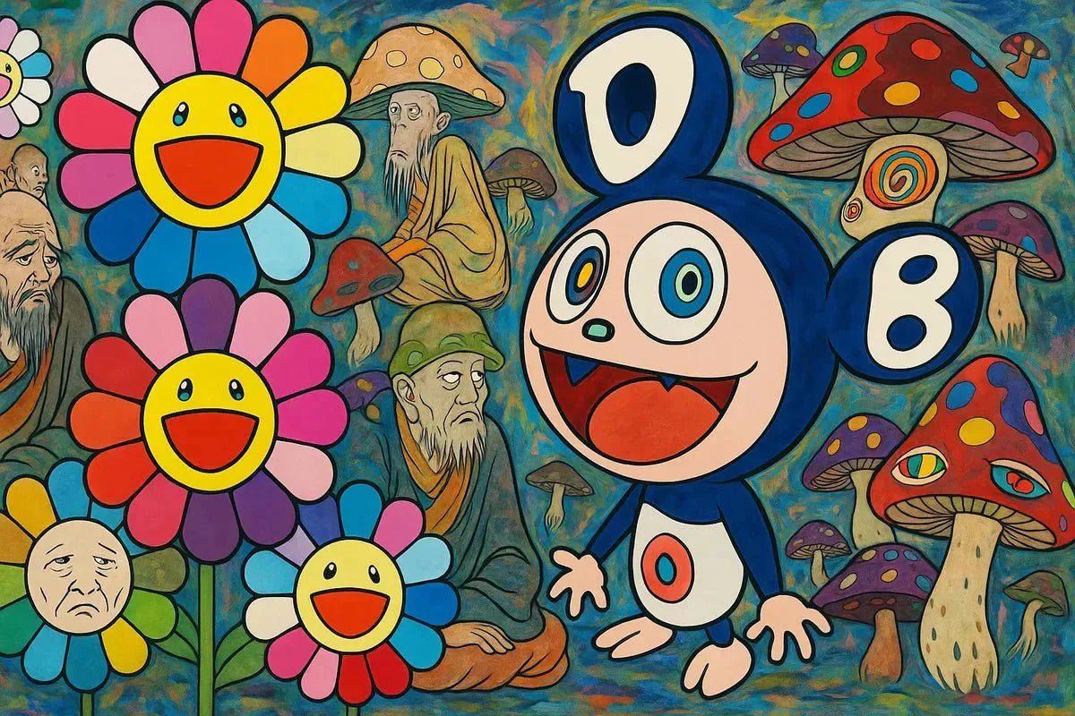 Analyse de Takashi Murakami : L’artiste aux frontières de l’irréel pop - The Art Avenue