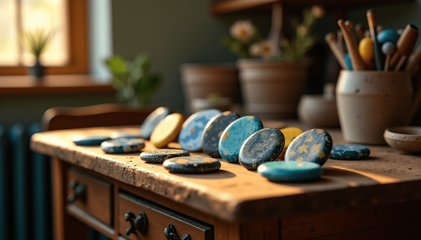 Je crée des badges avec des motifs inspirés de tableaux ou de peintures célèbres - The Art Avenue