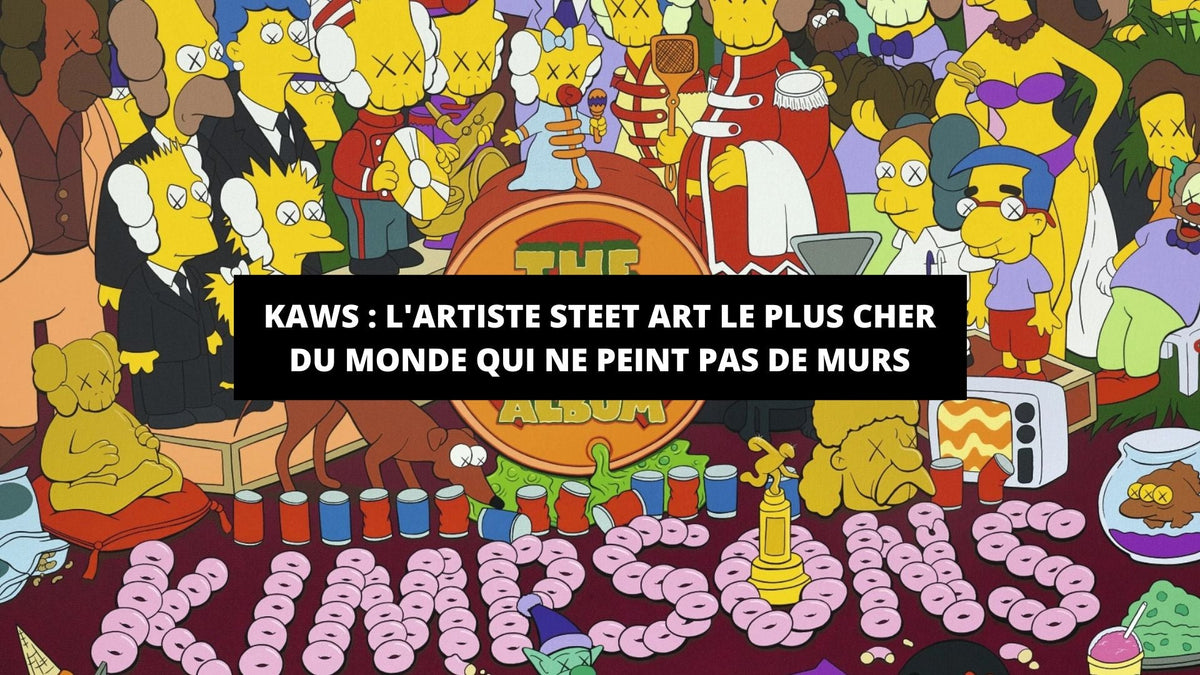 KAWS : l'artiste Steet Art le plus cher du monde qui ne peint pas de murs - The Art Avenue