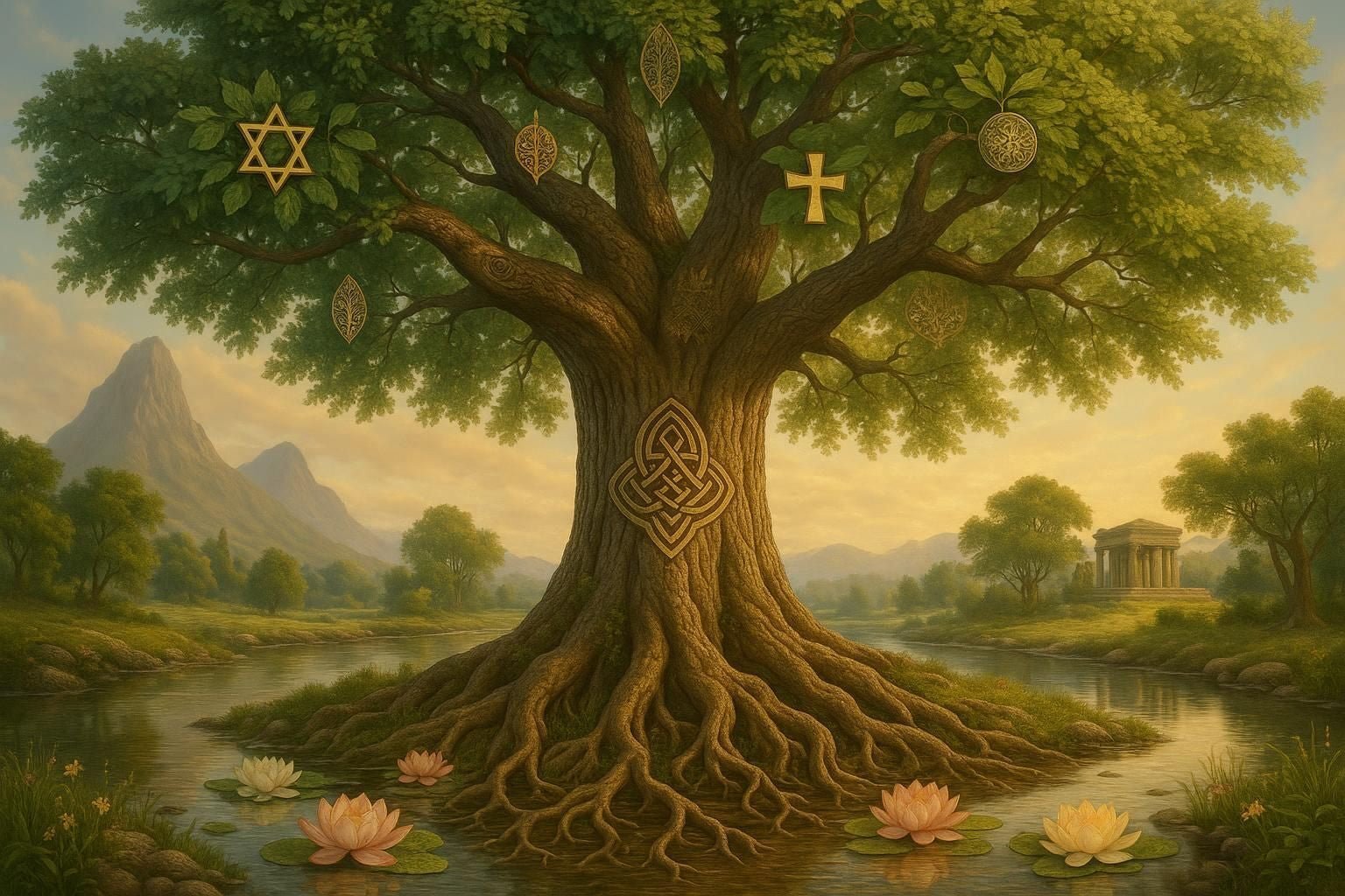 L'arbre de vie dans les différentes religions et cultures - The Art Avenue