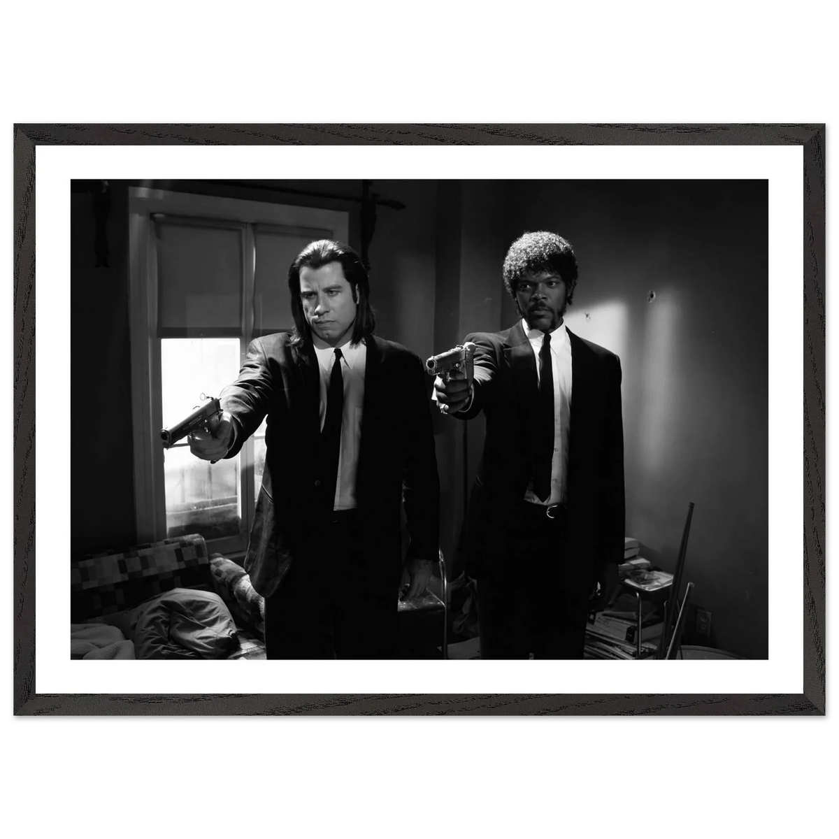 Tableau Noir et Blanc Pulp Fiction