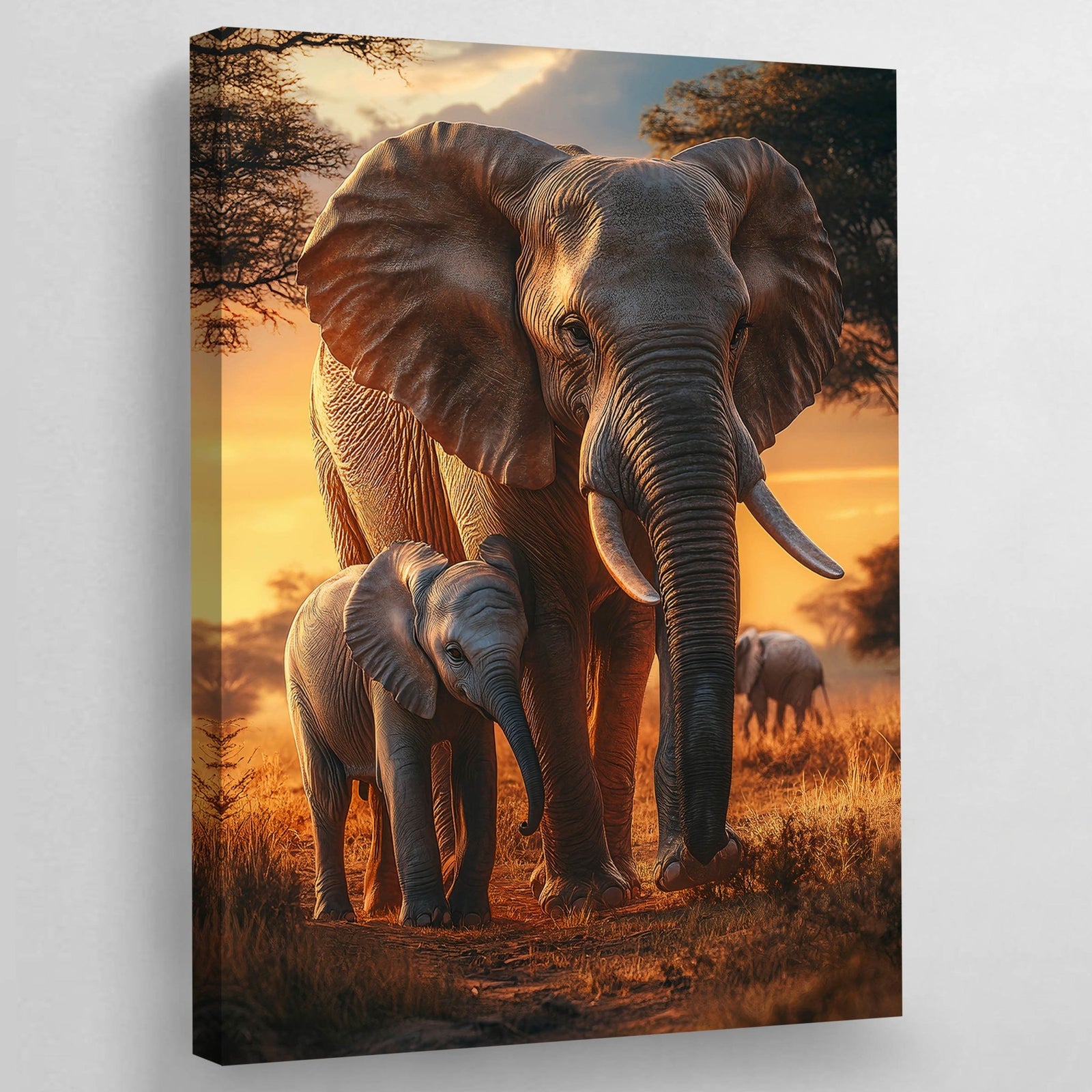 Éléphant Tableau - The Art Avenue