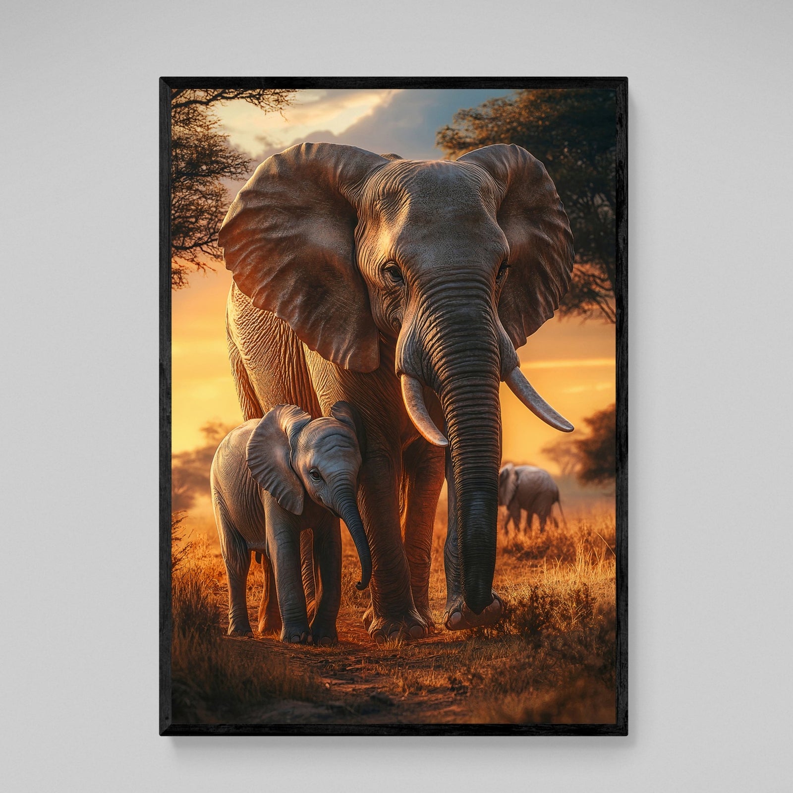 Éléphant Tableau - The Art Avenue