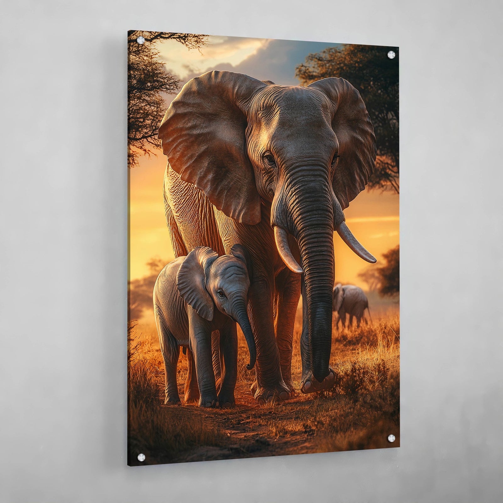 Éléphant Tableau - The Art Avenue