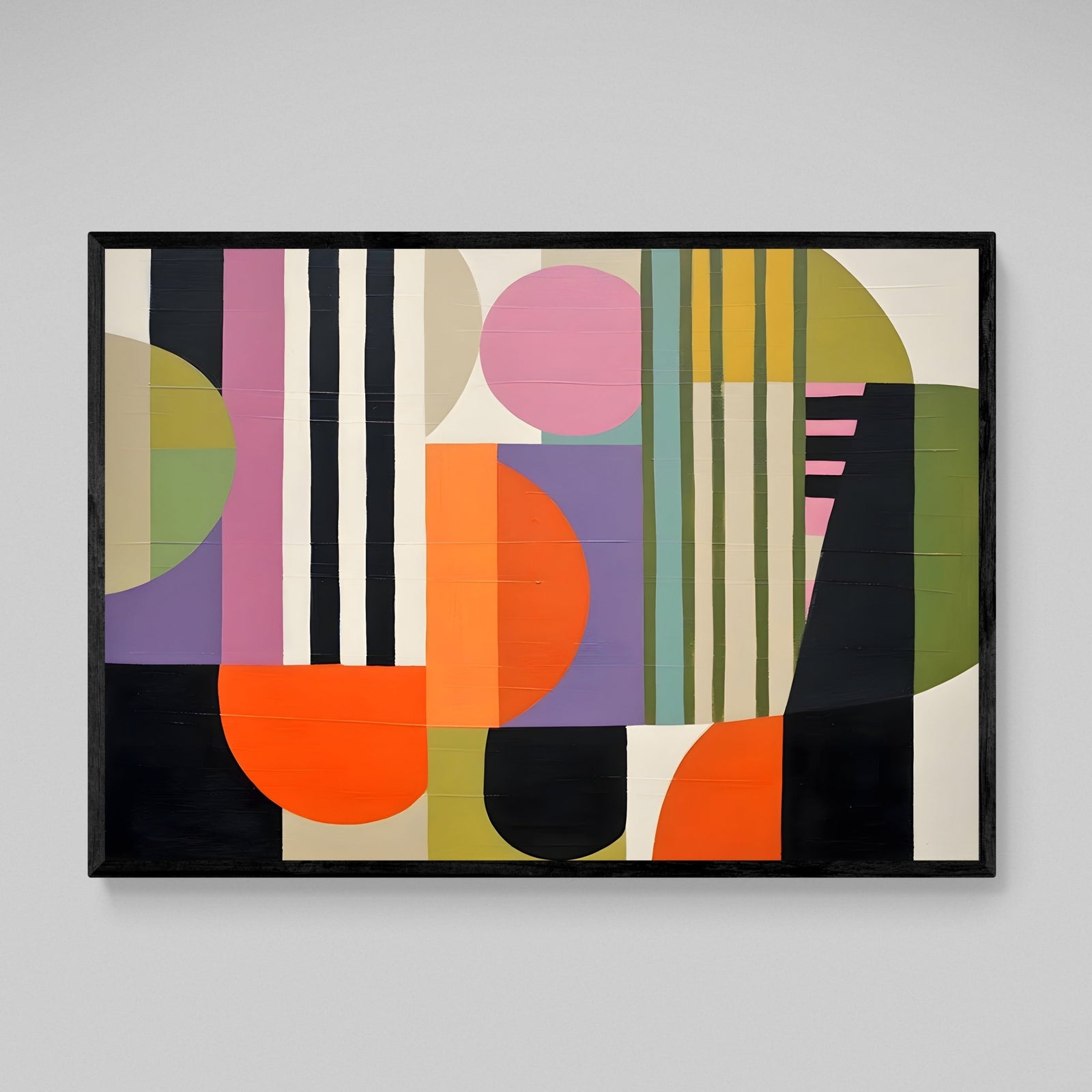 Tableau Abstrait Coloré Chic - The Art Avenue