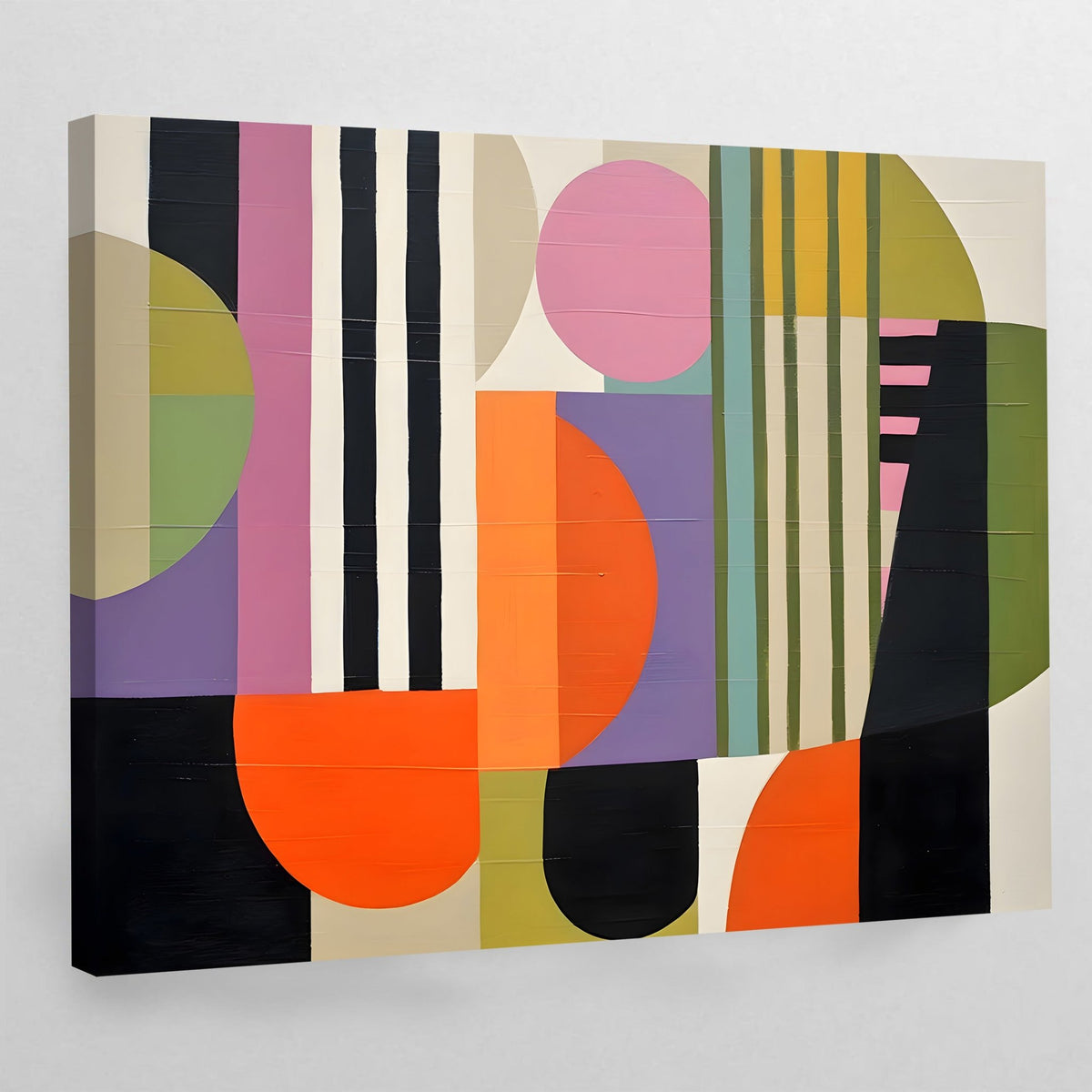 Tableau Abstrait Coloré Chic - The Art Avenue