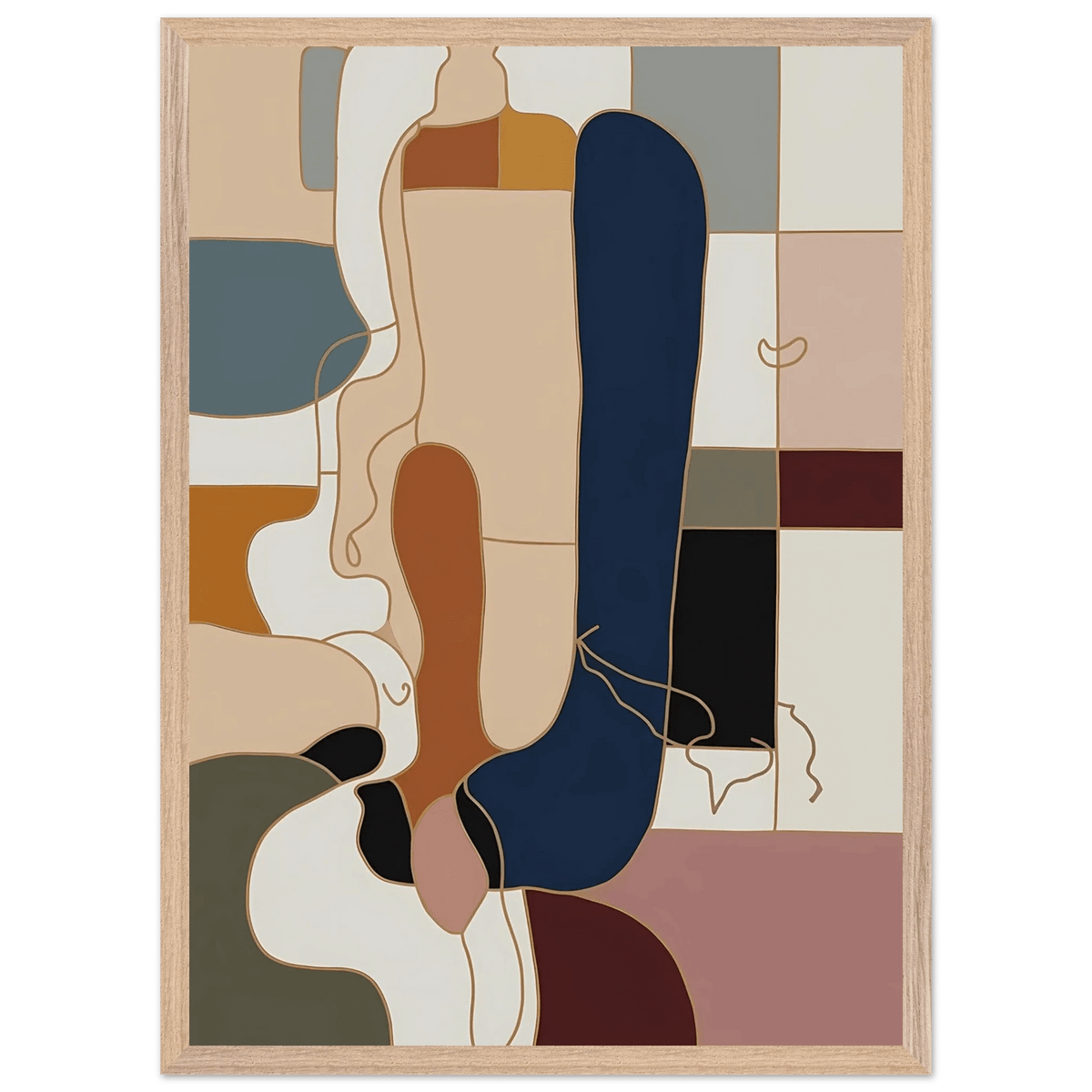 Tableau Abstrait Élégance Moderne - The Art Avenue