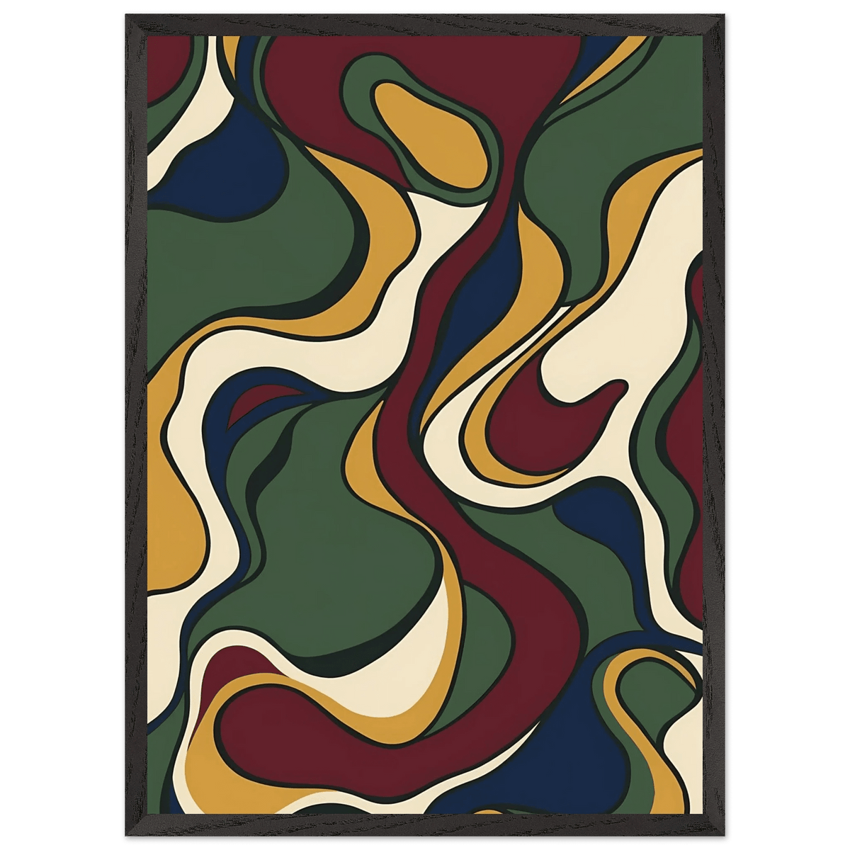 Tableau Abstrait Formes Organiques - The Art Avenue