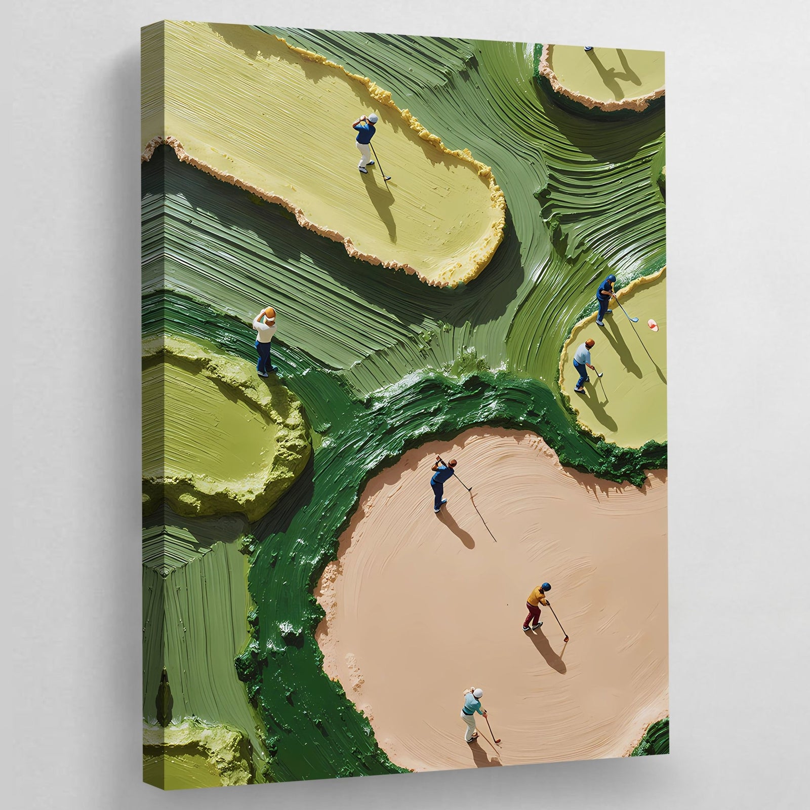 Tableau Abstrait Golf - The Art Avenue