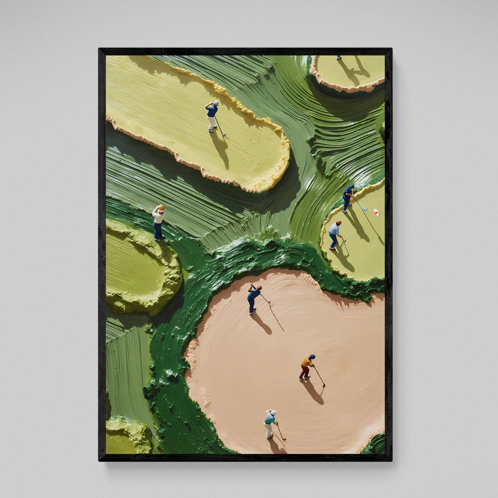 Tableau Abstrait Golf - The Art Avenue