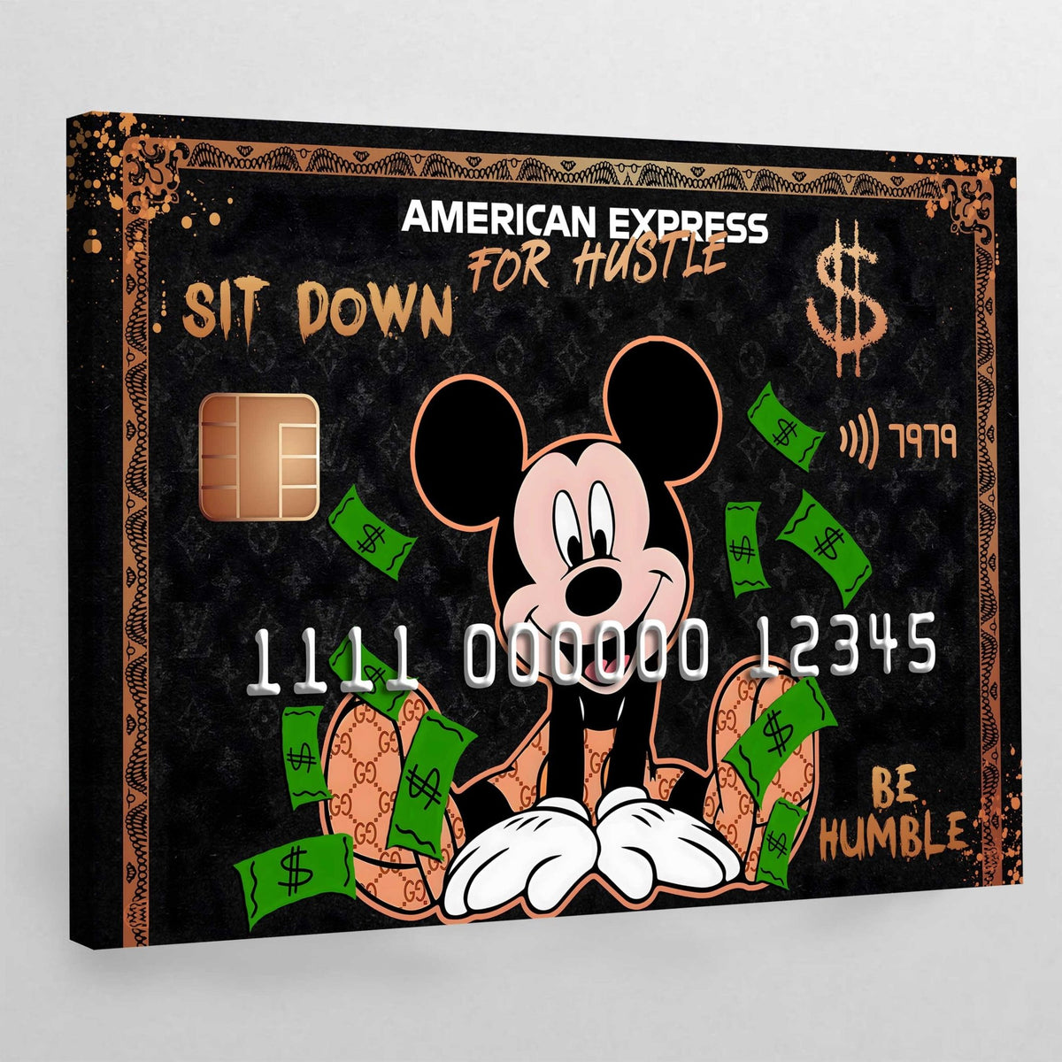 Tableau American Express Mickey - The Art Avenue