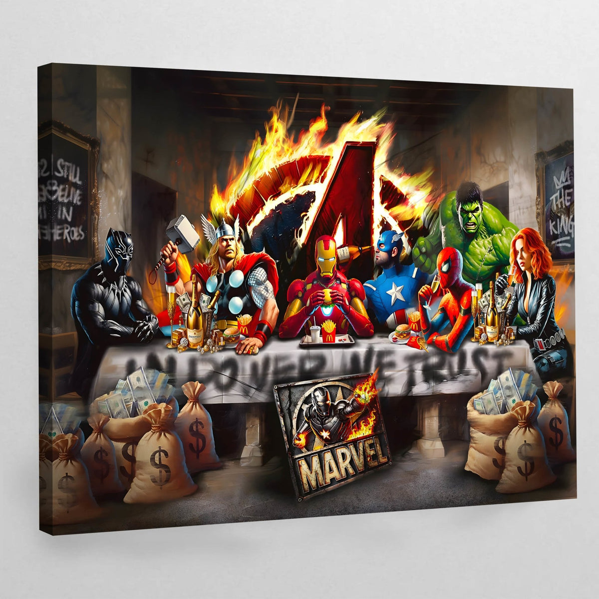 Tableau Avengers - The Art Avenue