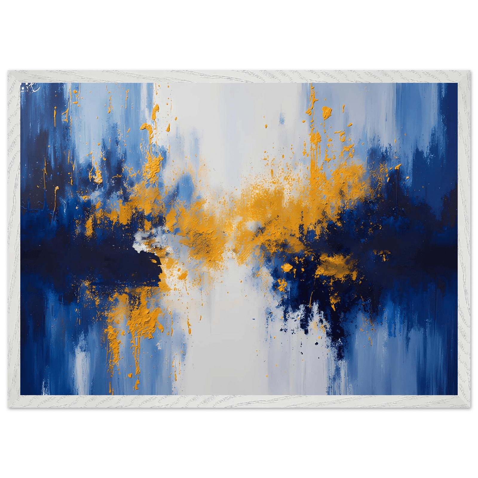 Tableau Bleu Abstrait - The Art Avenue