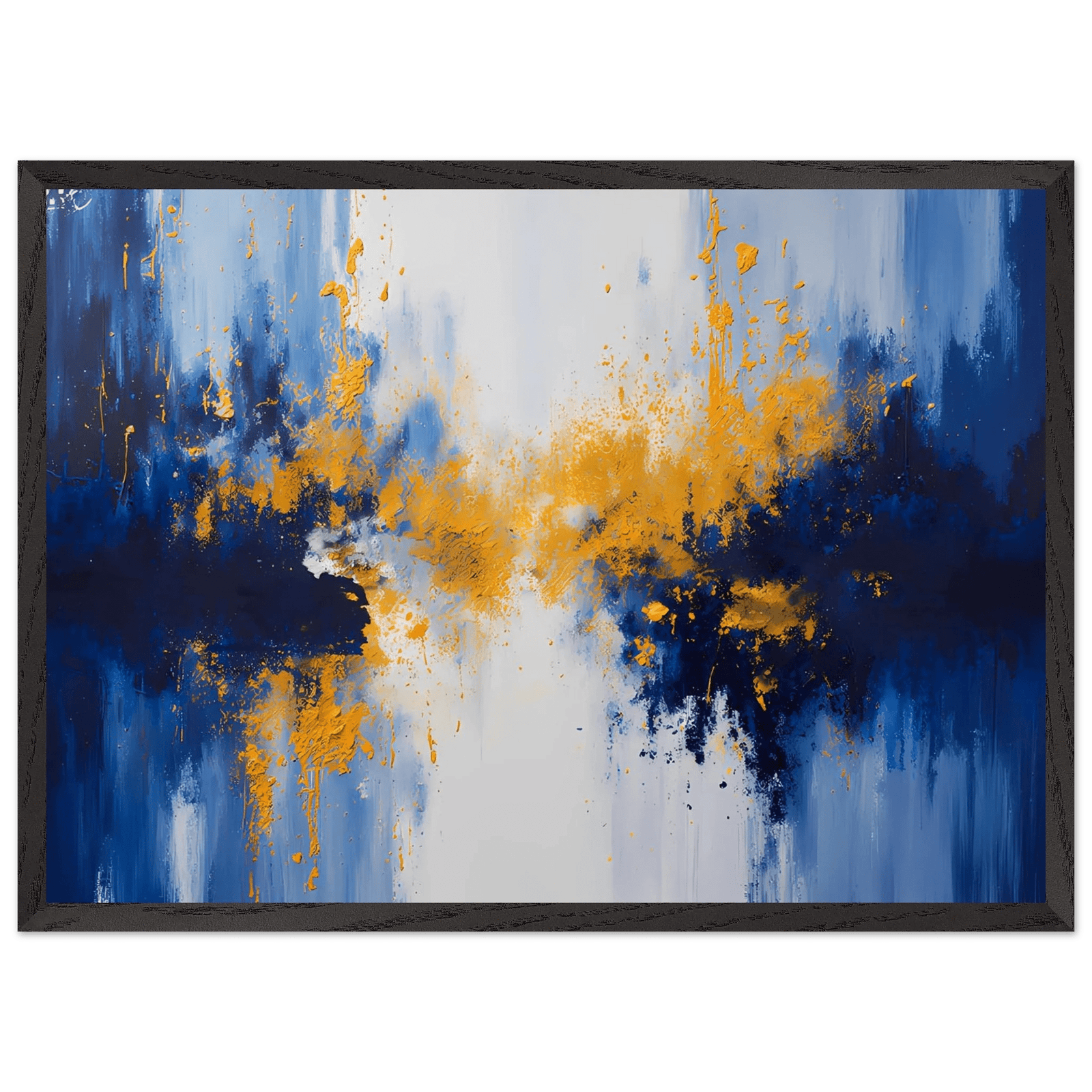 Tableau Bleu Abstrait - The Art Avenue