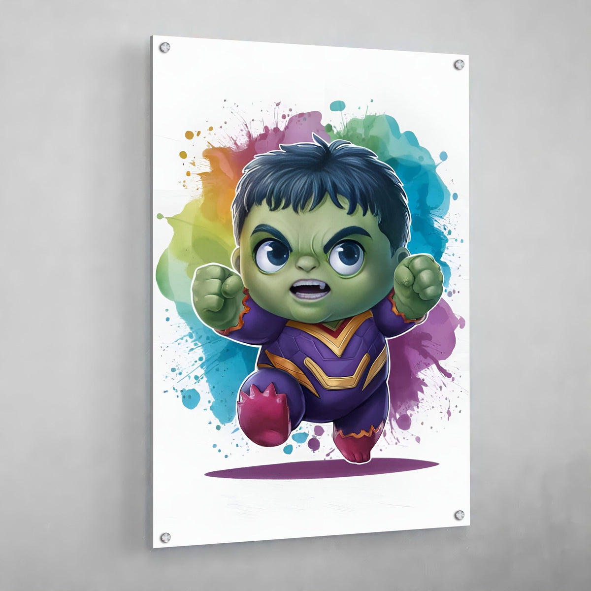 Tableau Chambre Enfant Hulk - The Art Avenue