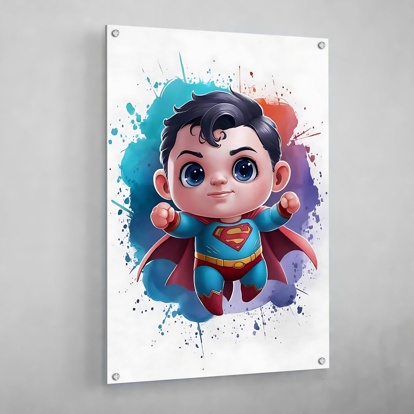 Tableau Chambre Enfant Superman - The Art Avenue