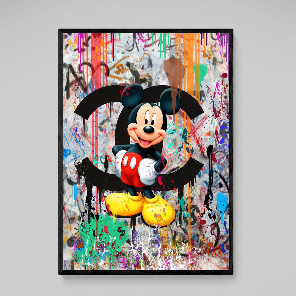 Tableau Chanel Mickey - The Art Avenue