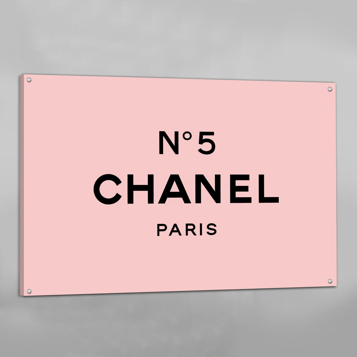 Tableau Chanel N°5 Rose - The Art Avenue