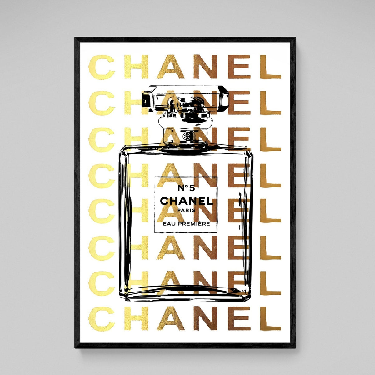 Tableau Chanel Parfum Graffiti - The Art Avenue
