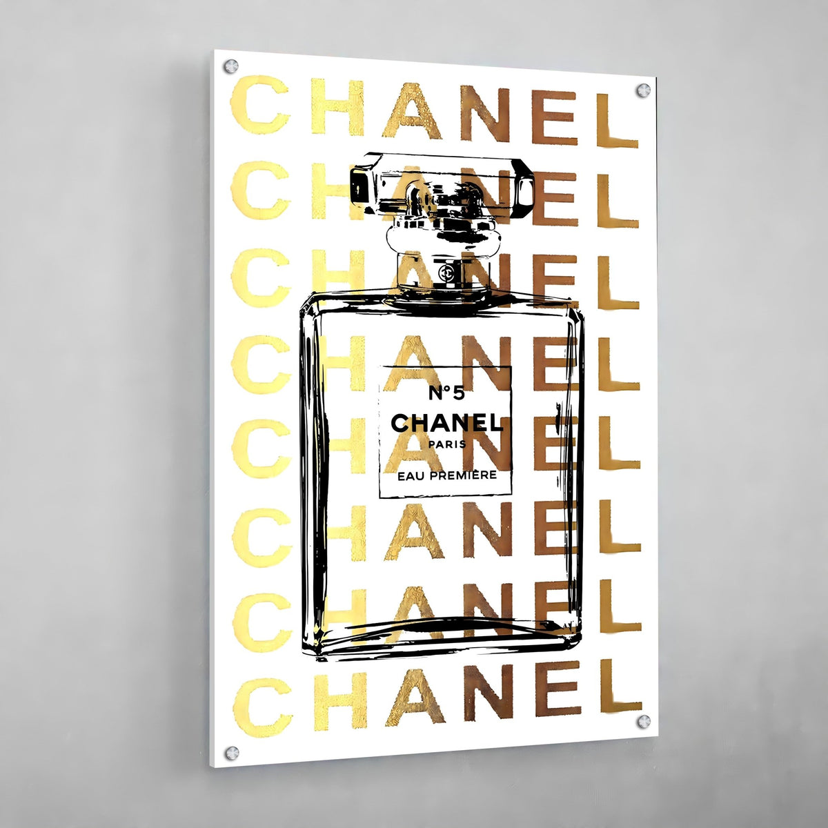 Tableau Chanel Parfum Graffiti - The Art Avenue