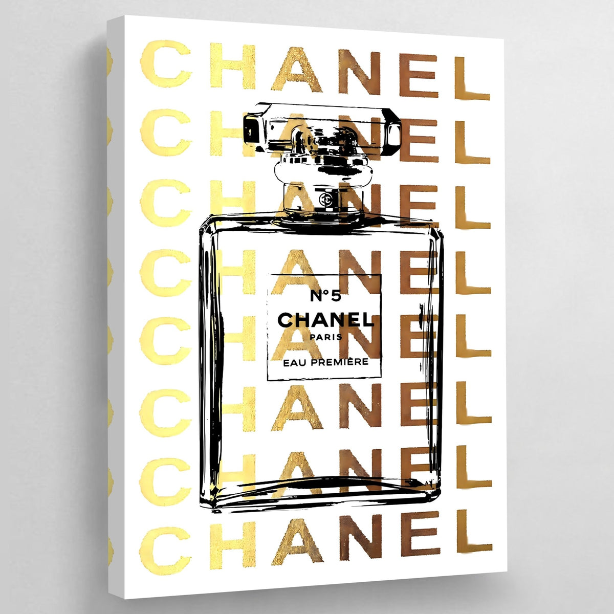 Tableau Chanel Parfum Graffiti - The Art Avenue