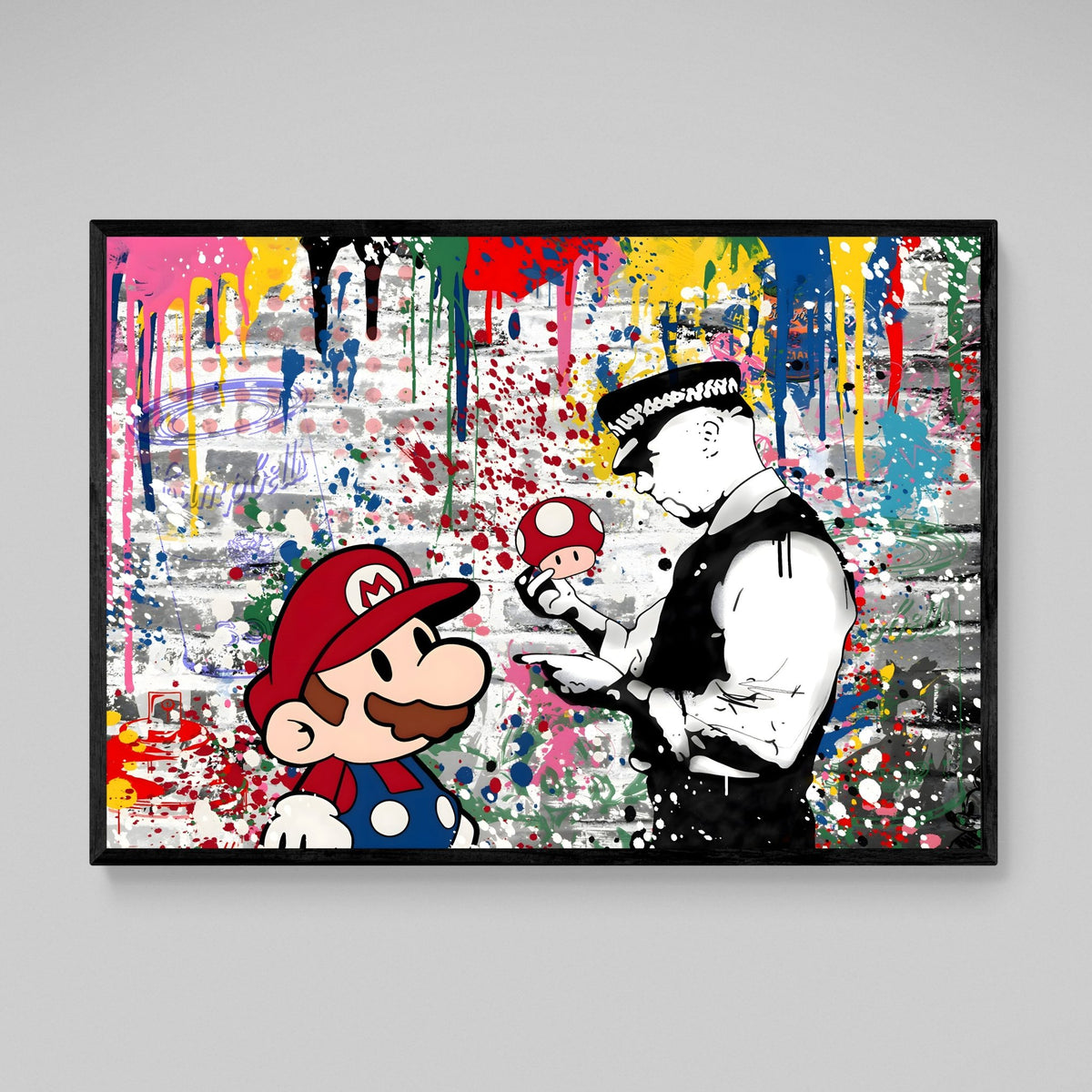Tableau Coloré Banksy - The Art Avenue