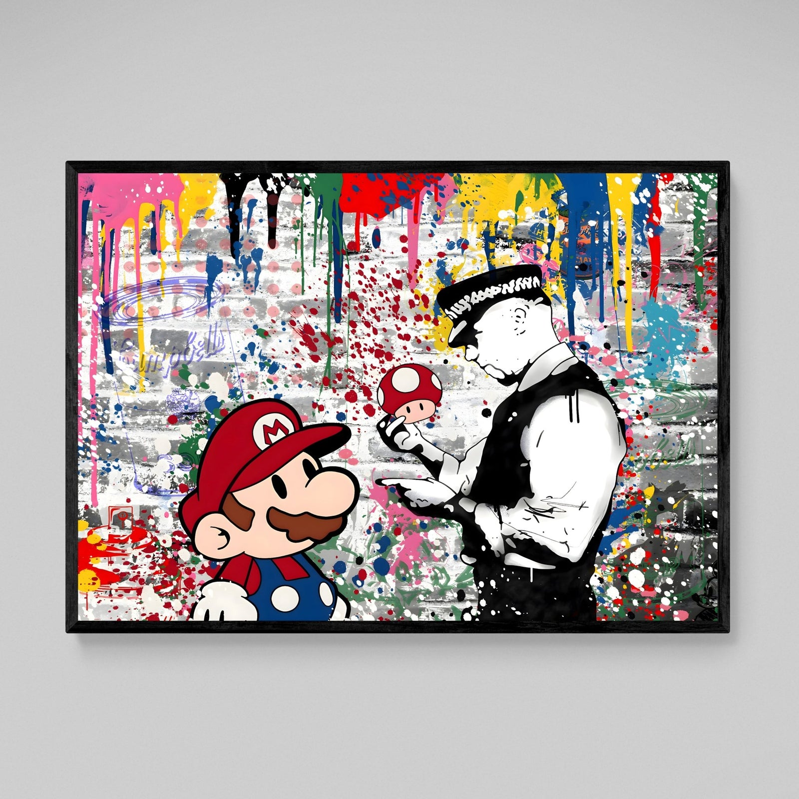 Tableau Coloré Banksy - The Art Avenue