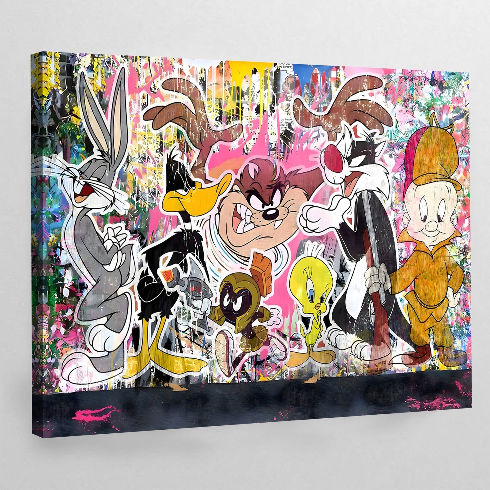 Tableau Coloré Cartoon - The Art Avenue