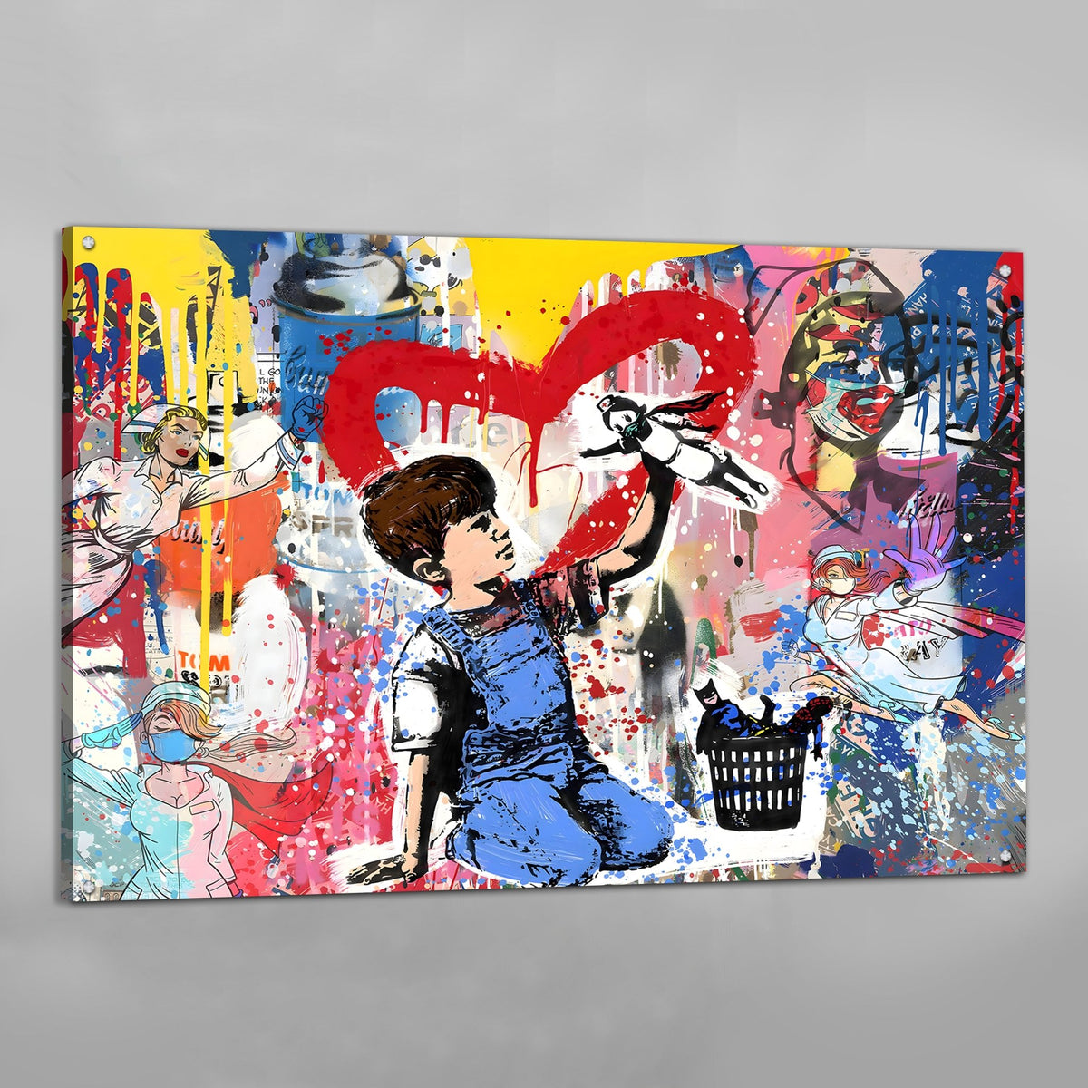 Tableau Coloré Enfant - The Art Avenue