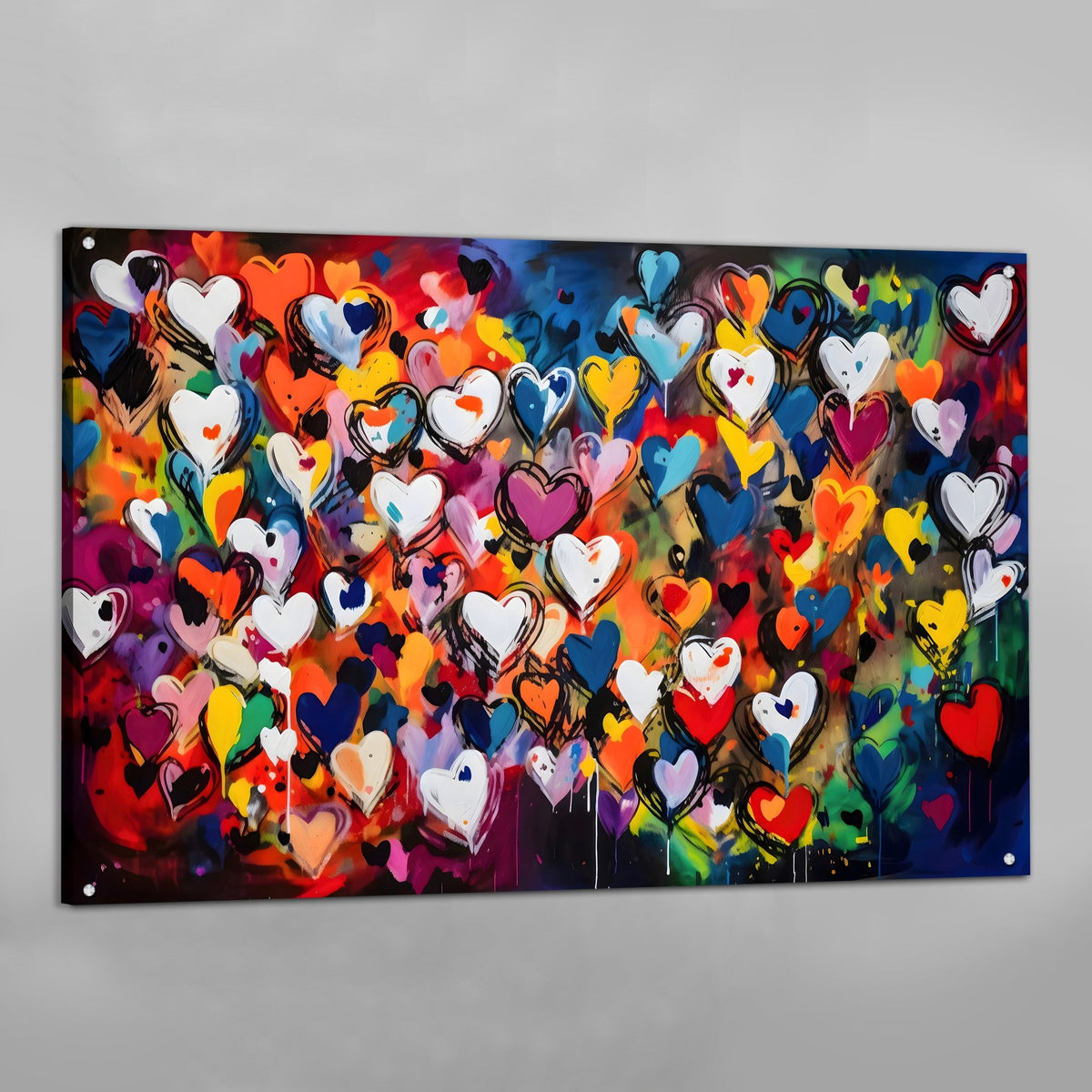 Tableau Coloré Graffiti - The Art Avenue