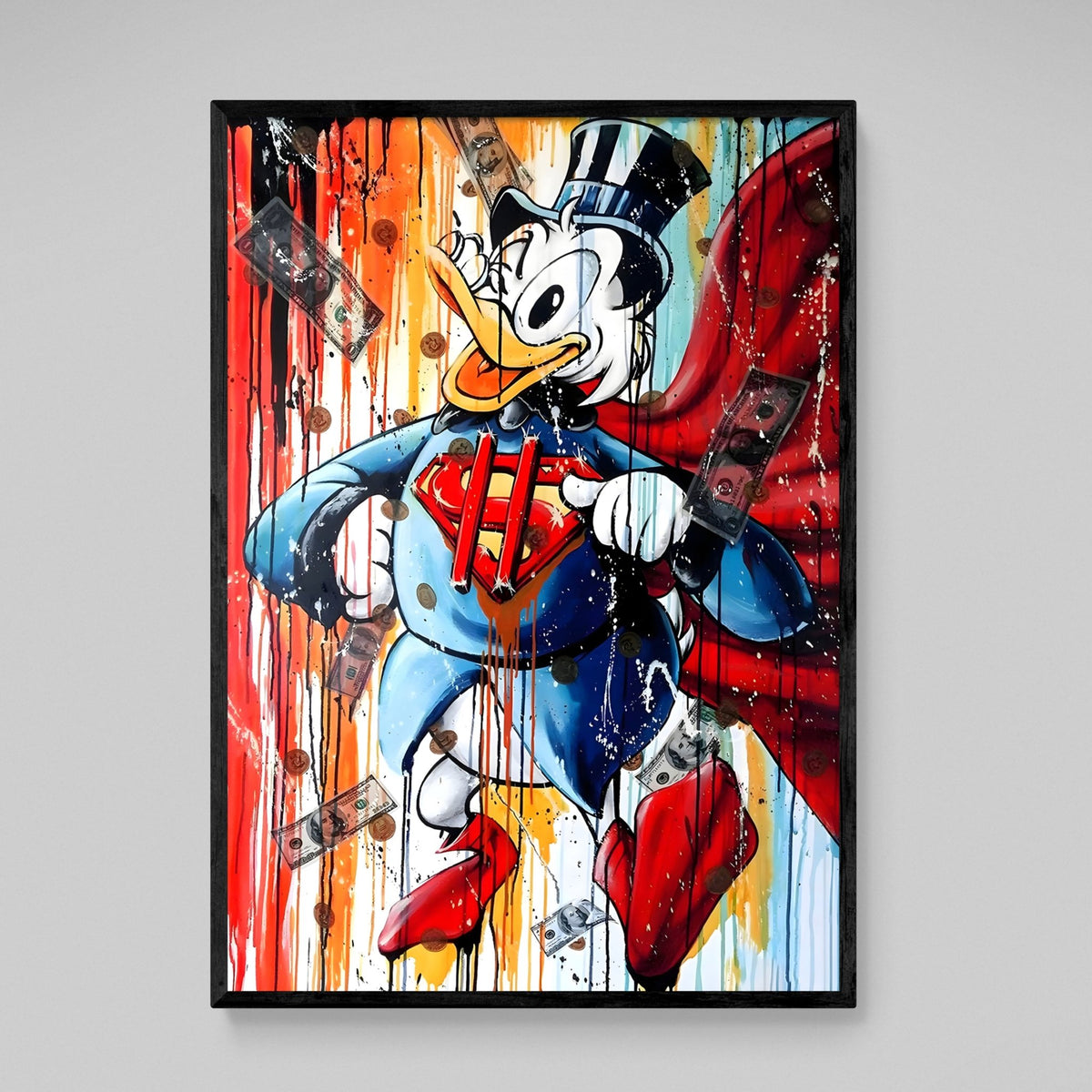Tableau Coloré Picsou - The Art Avenue