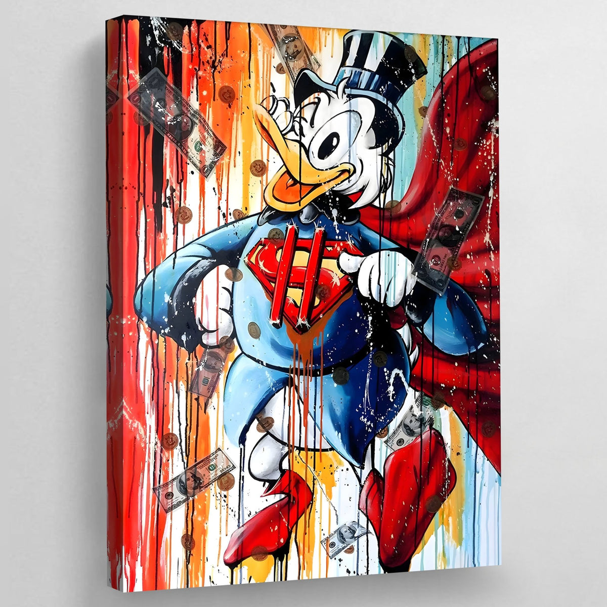 Tableau Coloré Picsou - The Art Avenue