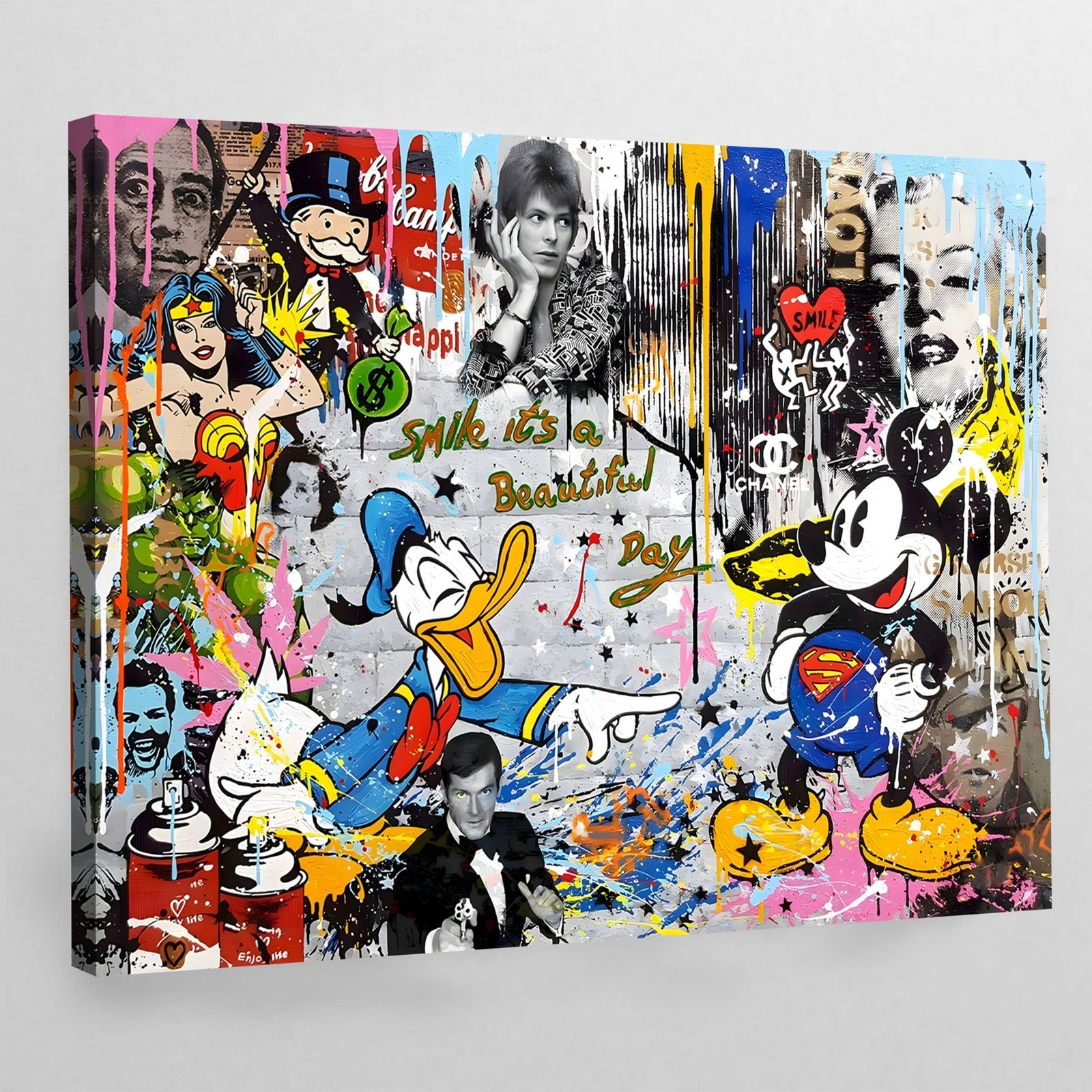 Tableau Coloré Street Art - The Art Avenue