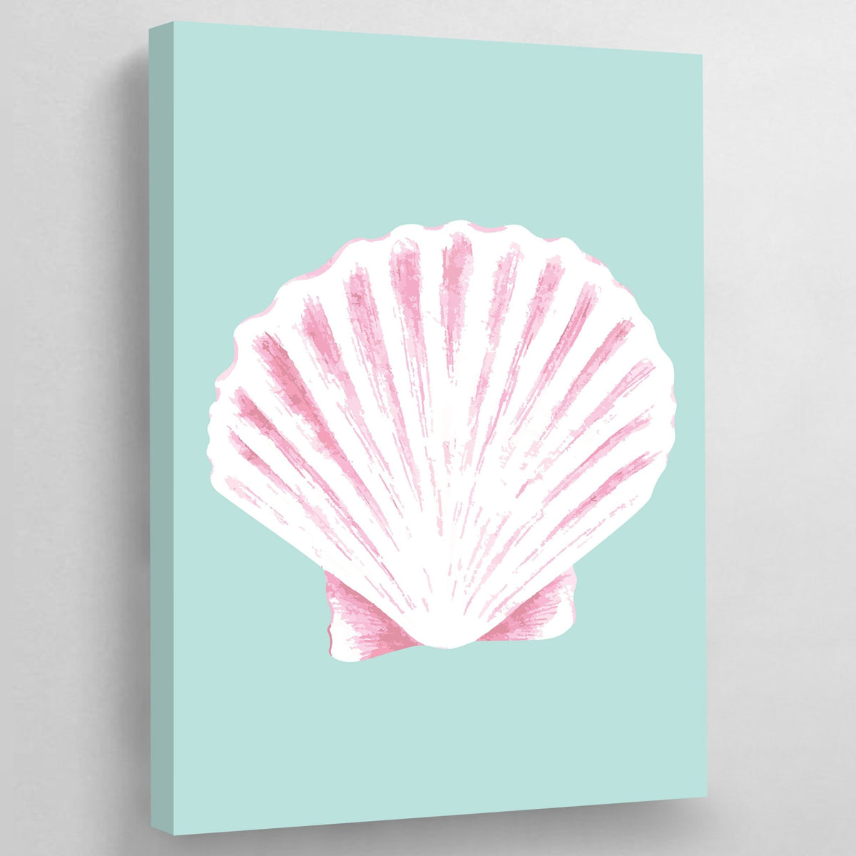 Tableau Coquillage Rose - The Art Avenue
