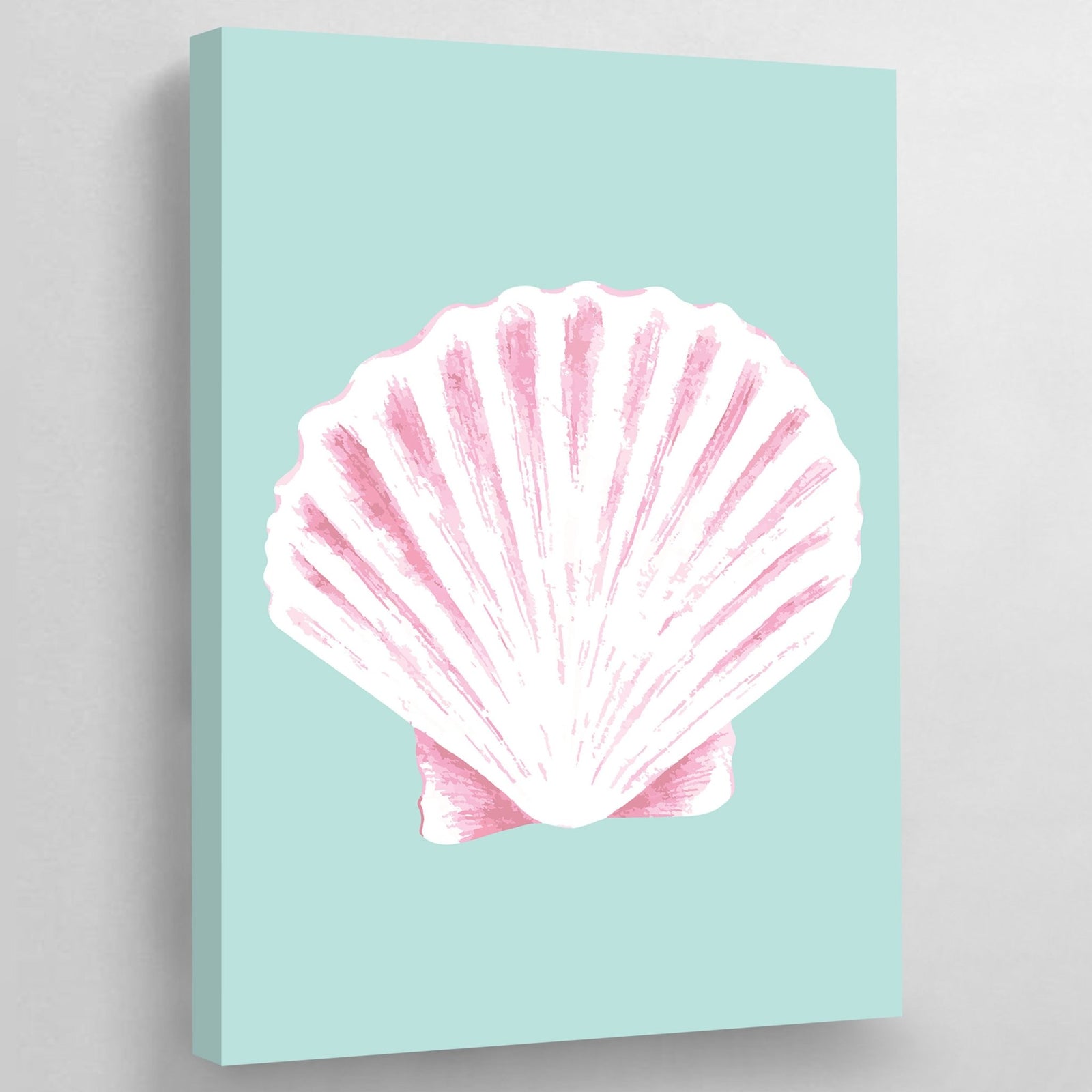 Tableau Coquillage Rose - The Art Avenue