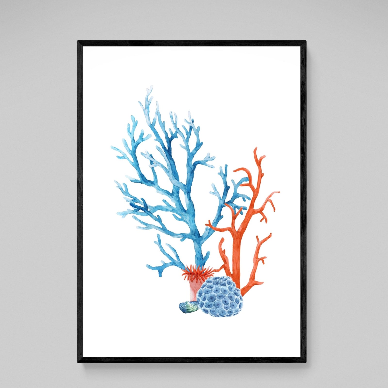 Tableau Corail Mer - The Art Avenue