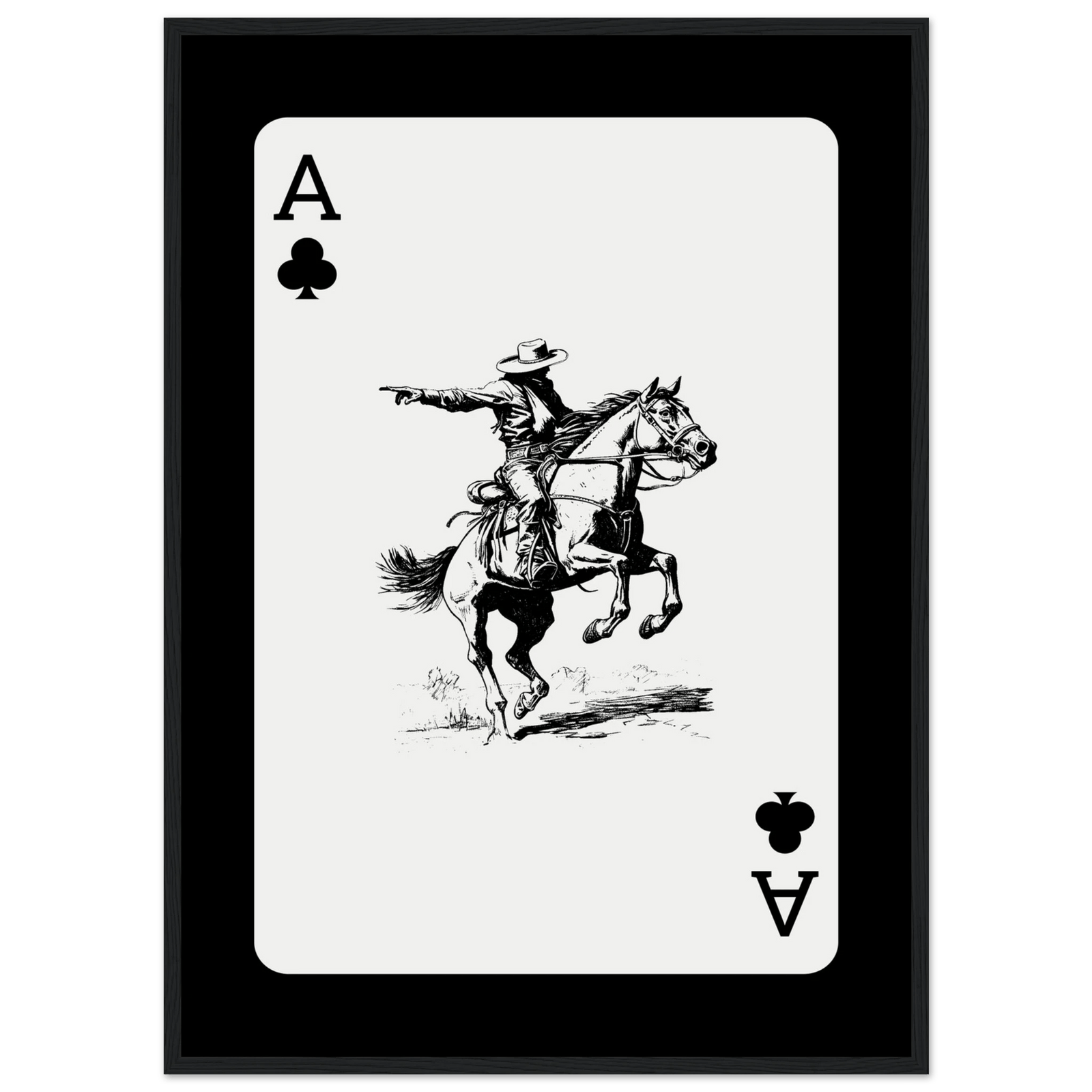 Tableau Cowboy Industriel - The Art Avenue