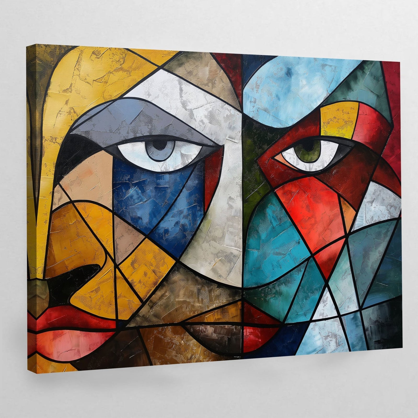Tableau Cubisme Portraits Abstraits - The Art Avenue