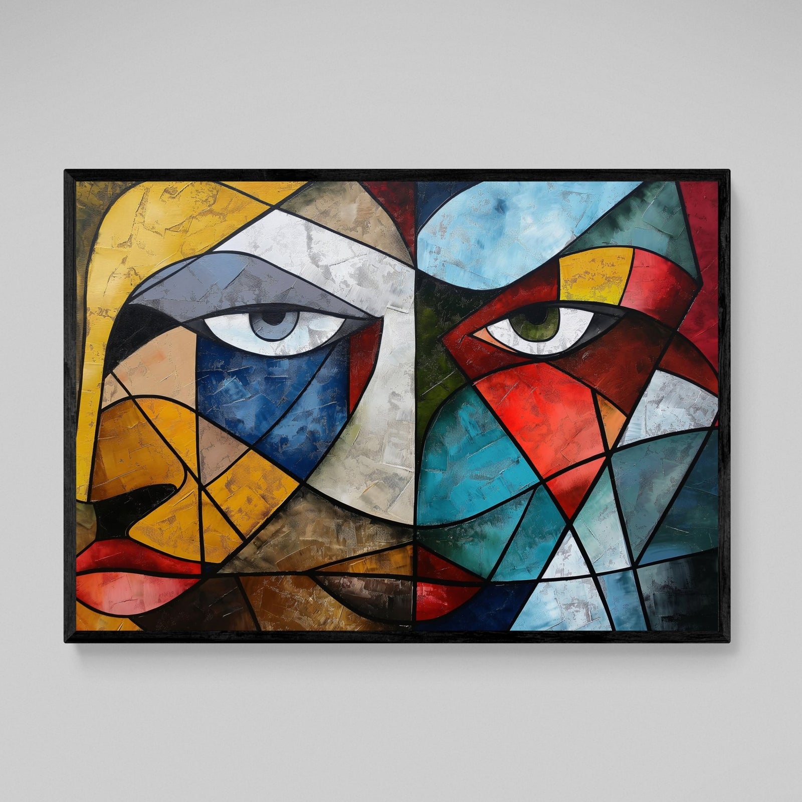 Tableau Cubisme Portraits Abstraits - The Art Avenue