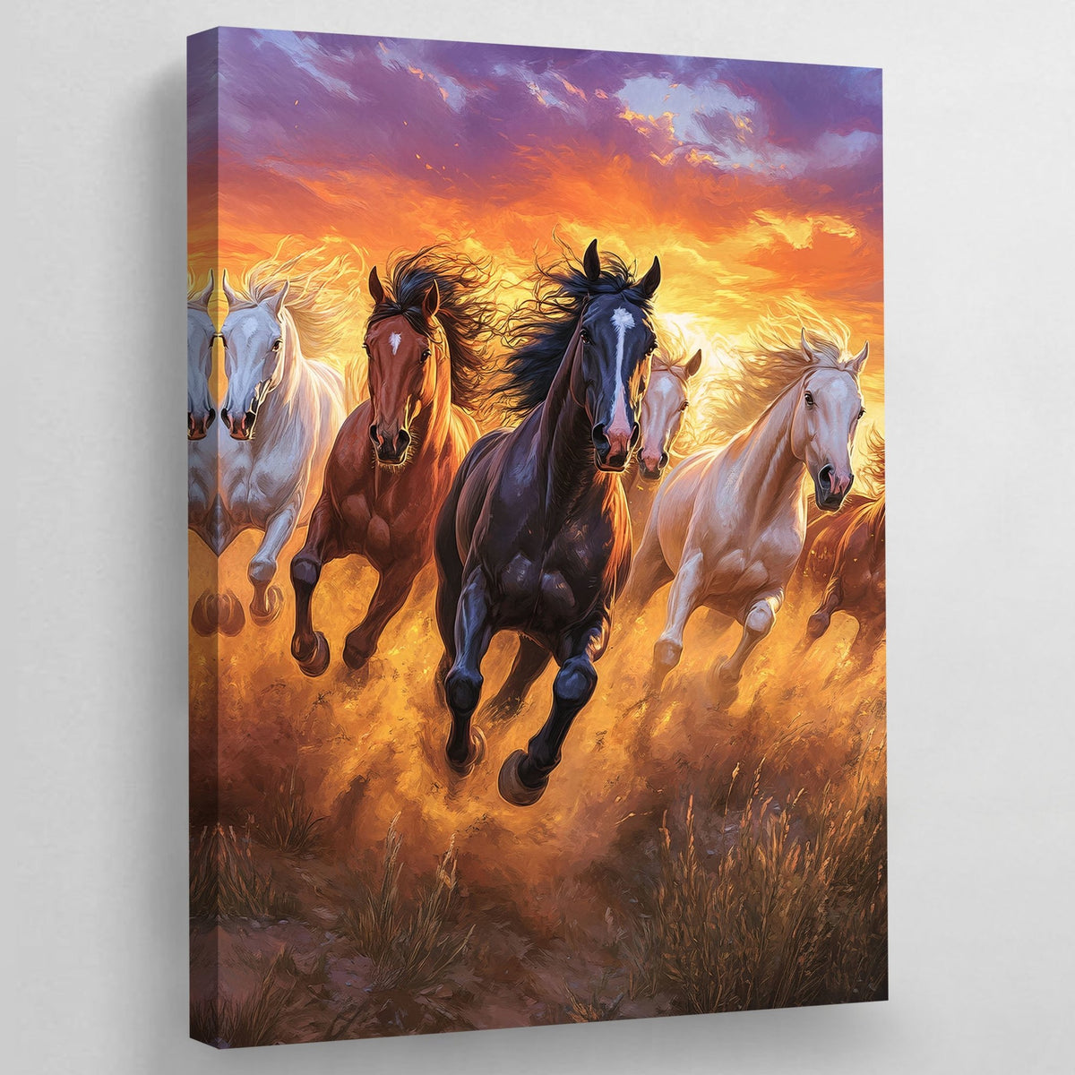 Tableau De Chevaux - The Art Avenue
