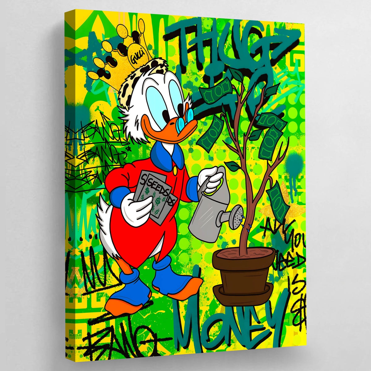Tableau Donald Graffiti Motivation - The Art Avenue