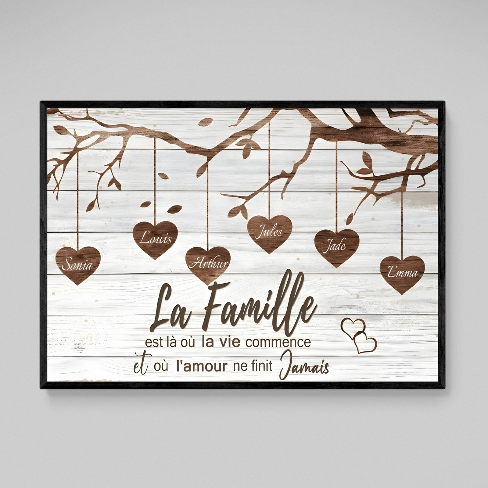 Tableau Famille Personnalisé - The Art Avenue