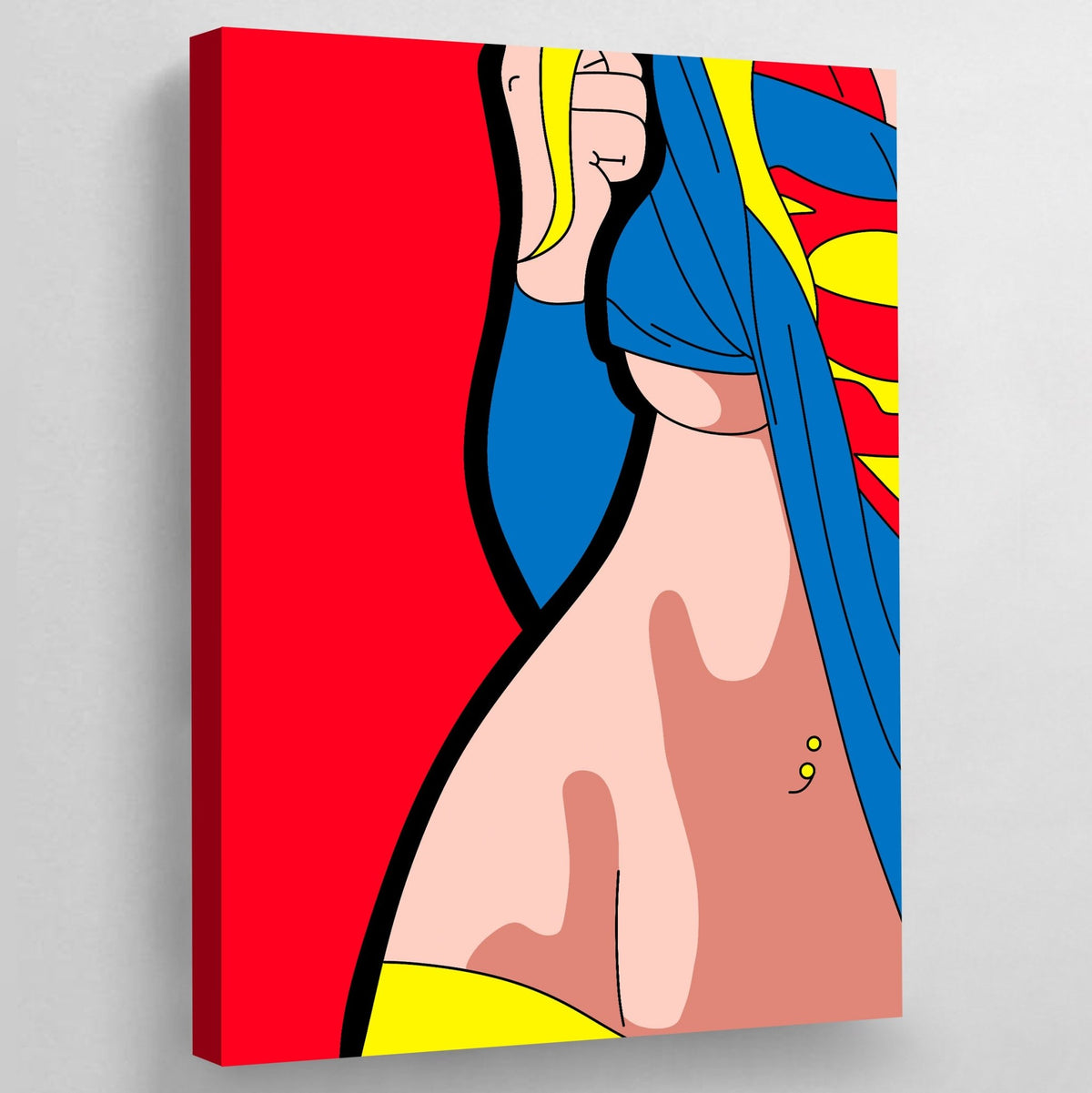 Tableau Femme Sensuelle Pop Art - The Art Avenue