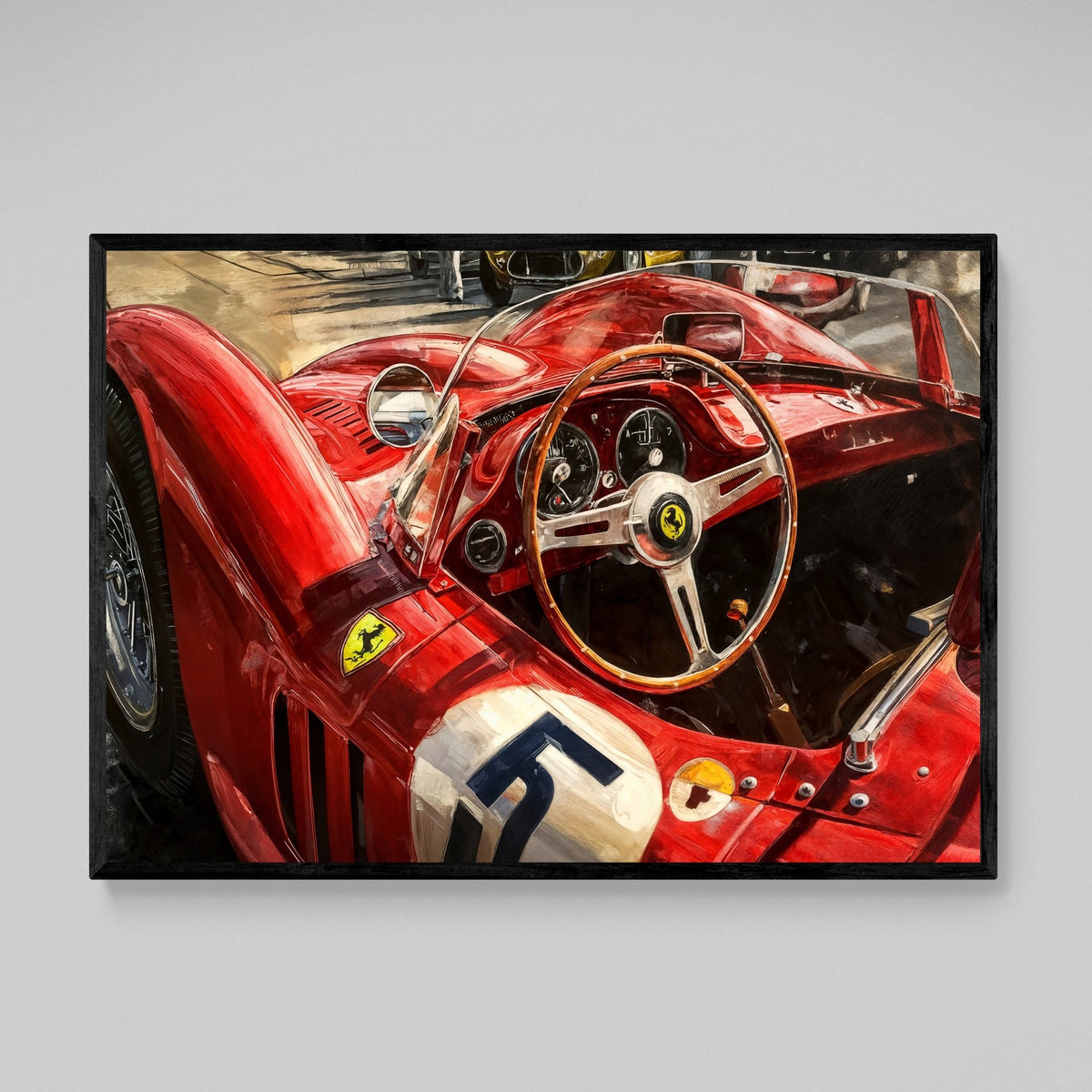 Tableau Ferrari Vintage - The Art Avenue