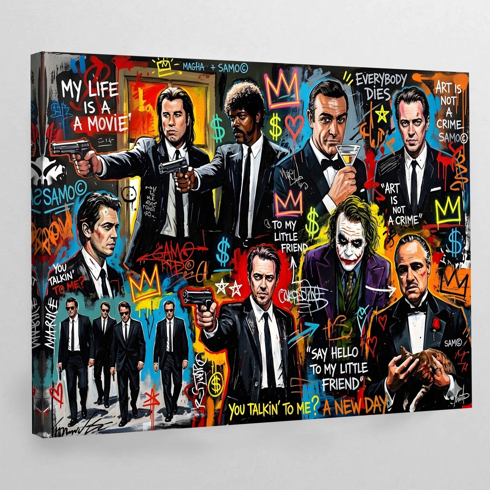Tableau Film Personnages Cultes - The Art Avenue