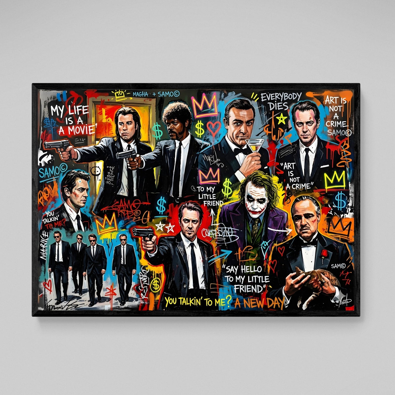 Tableau Film Personnages Cultes - The Art Avenue