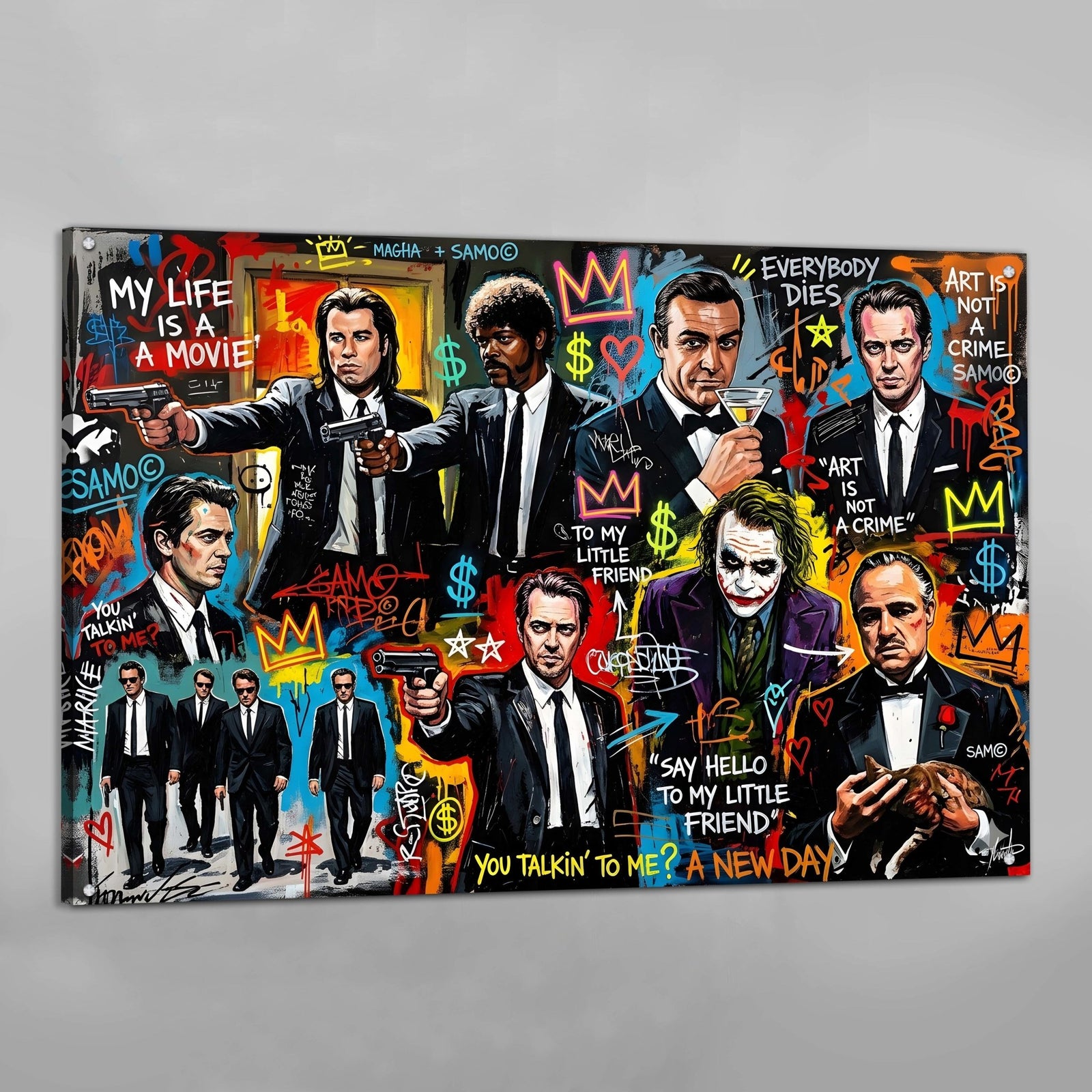 Tableau Film Personnages Cultes - The Art Avenue