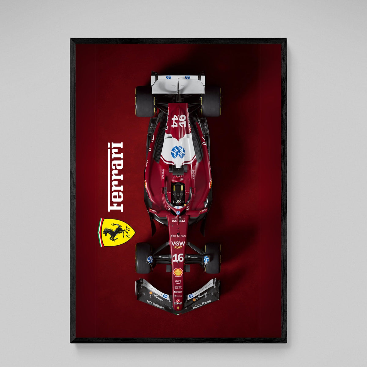 Tableau Formule 1 Ferrari - The Art Avenue
