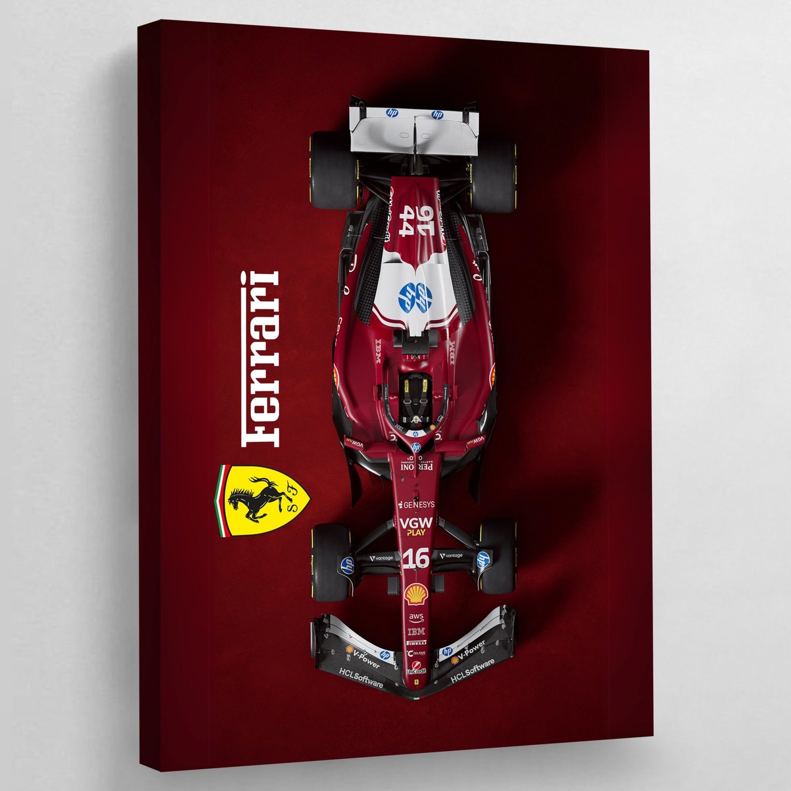 Tableau Formule 1 Ferrari - The Art Avenue