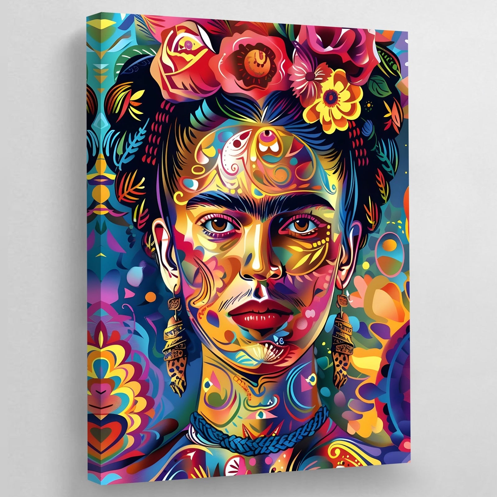 Tableau Frida Kahlo Coloré - The Art Avenue